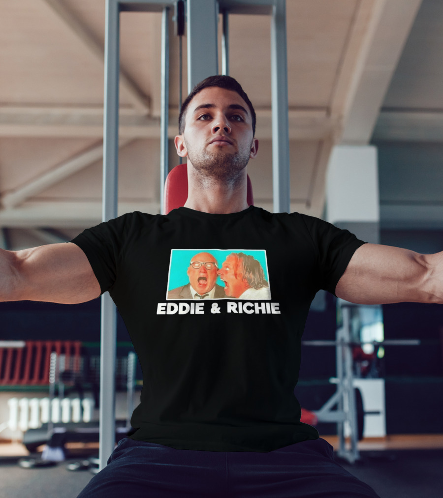Eddie And Richie It's The Gas Man Classic Comedy Duo T-Shirt