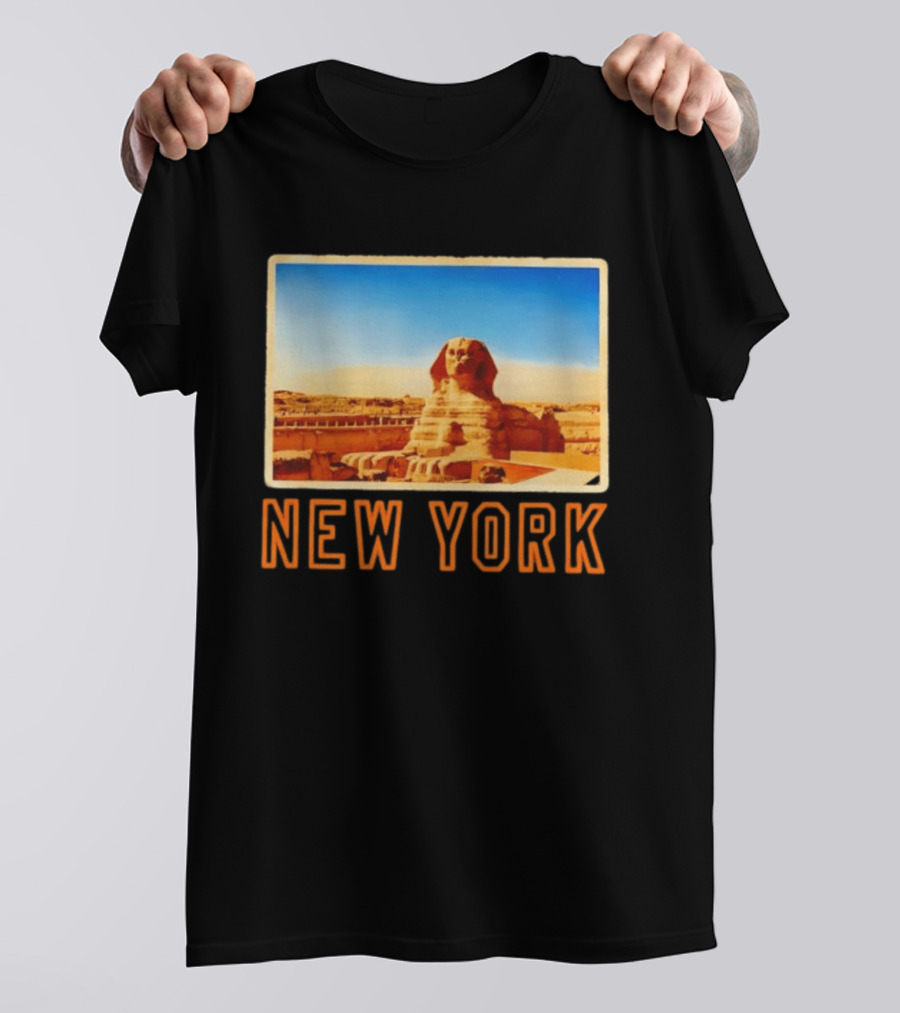 New York Humor Great Sphinx Of Giza Egypt Landmark T-Shirt