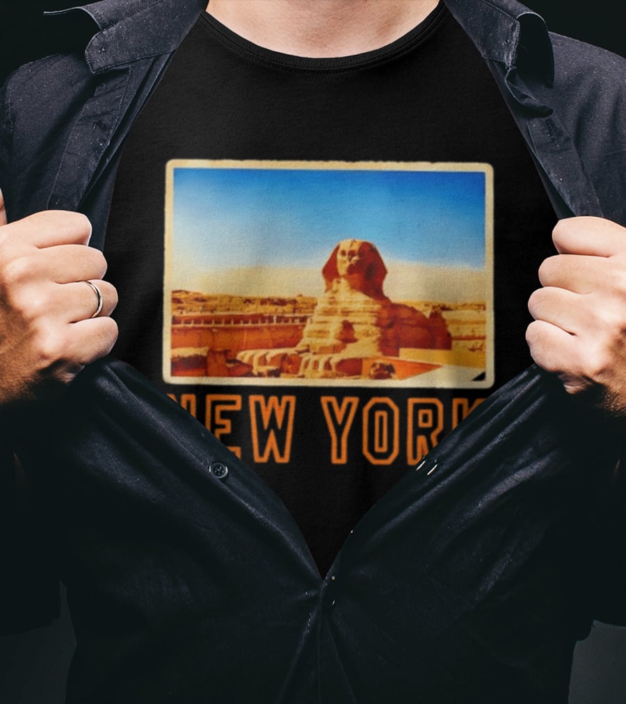 New York Humor Great Sphinx Of Giza Egypt Landmark T-Shirt