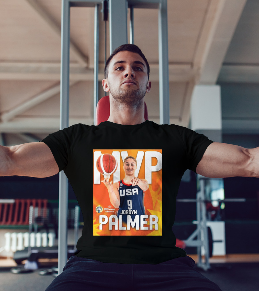 USA Basketball Jordyn Palmer MVP FIBA U18 Women's AmeriCup 2026 T-Shirt