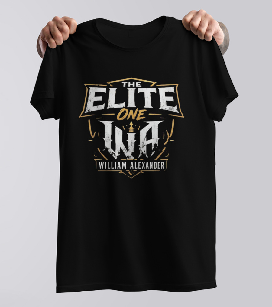 The Elite One William Alexander WWA Crown T-Shirt