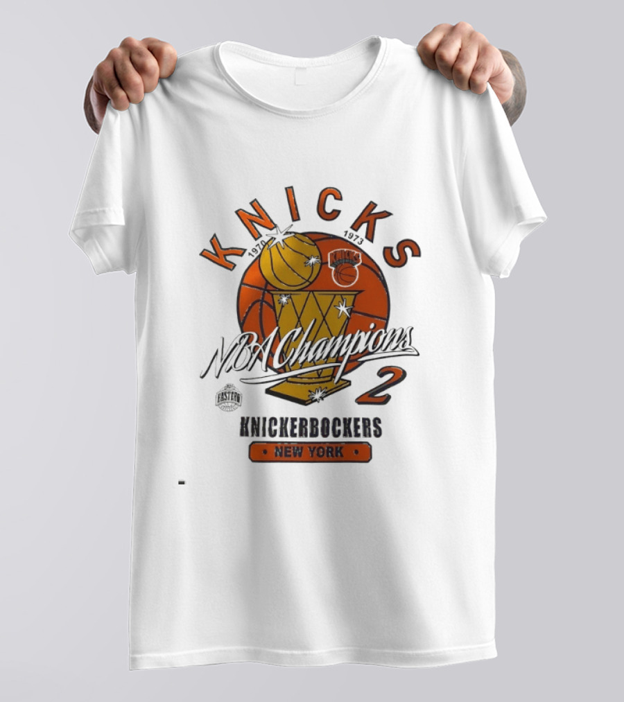 Knicks 1970 1973 NBA Champions Knickerbockers New York T-Shirt