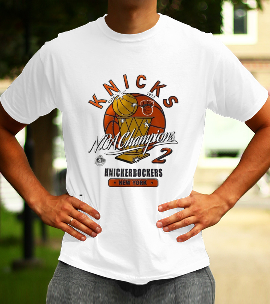 Knicks 1970 1973 NBA Champions Knickerbockers New York T-Shirt