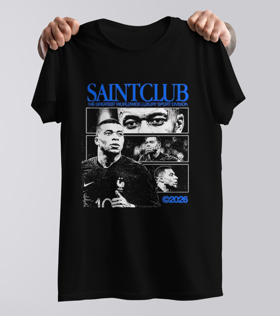 SAINTCLUB The Greatest Worldwide Luxury Sport Division 2026 T-Shirt