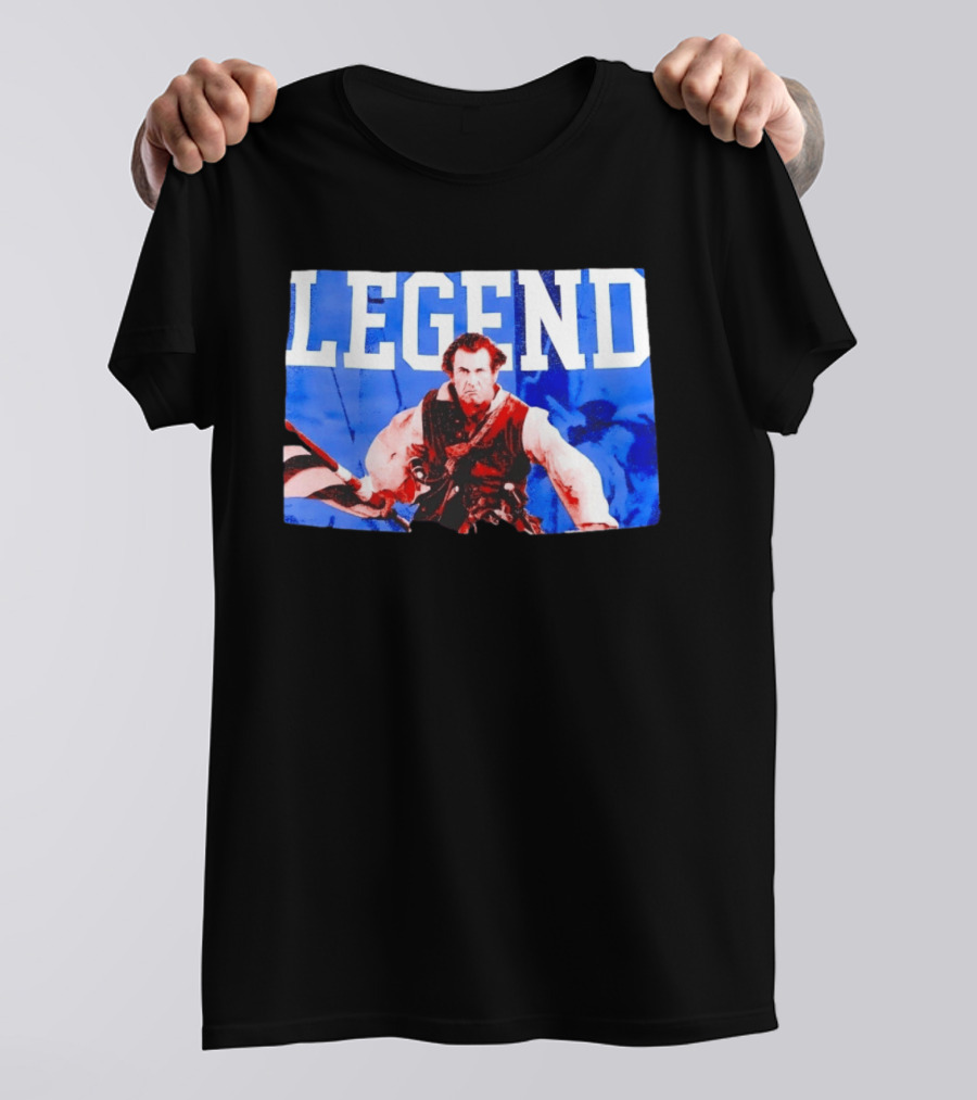 Legend Mel Gibson 2000 Film The Patriot T-Shirt