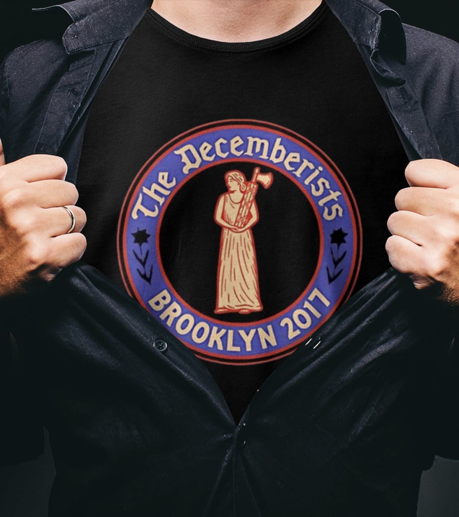 The Decemberists Brooklyn 2017 Tour T-Shirt