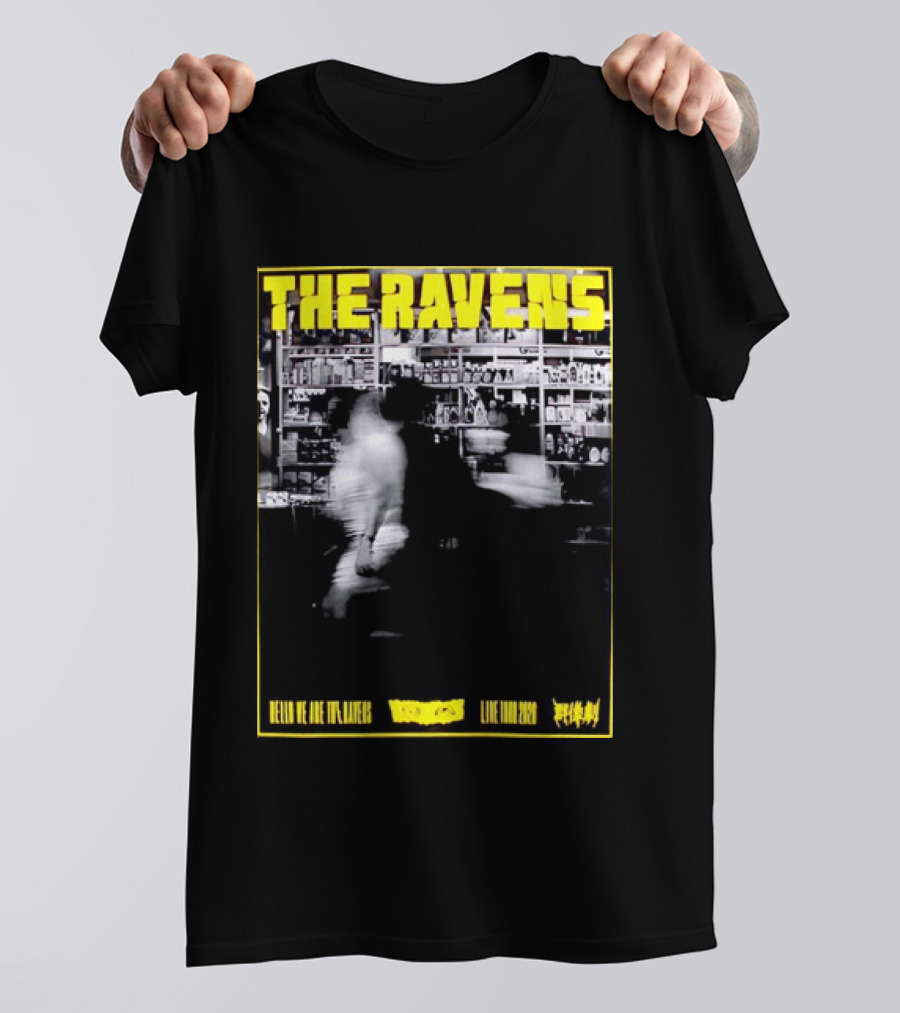 The Ravens Hello We Are The Ravens Voodoo Cat Live Tour 2026 T-Shirt