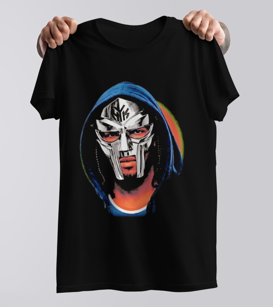 Jalen Brunson New York Knicks MF Doom Mask T-Shirt
