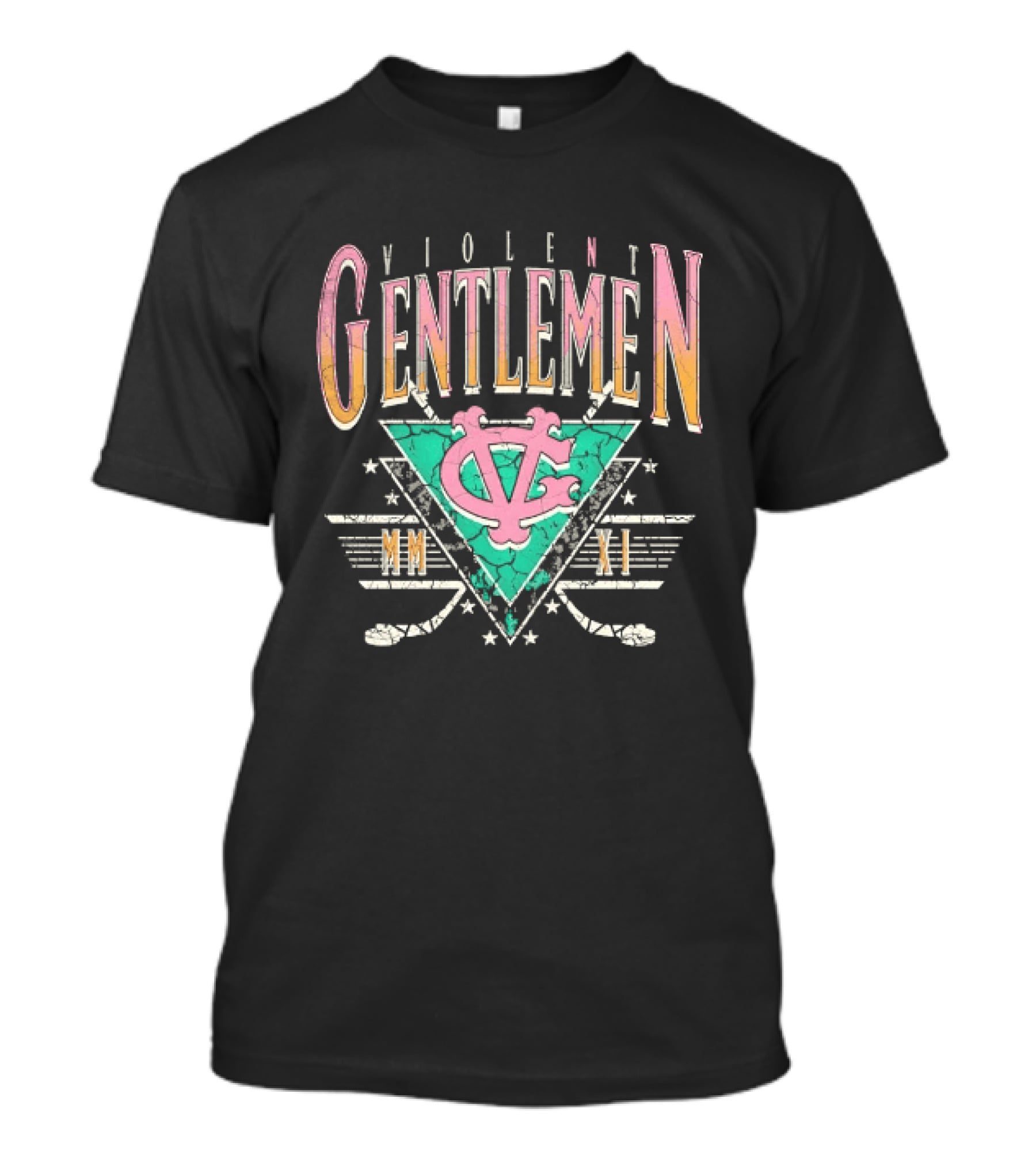 Violent Gentlemen MM XI Hockey VC Triangle Sticks T-Shirt