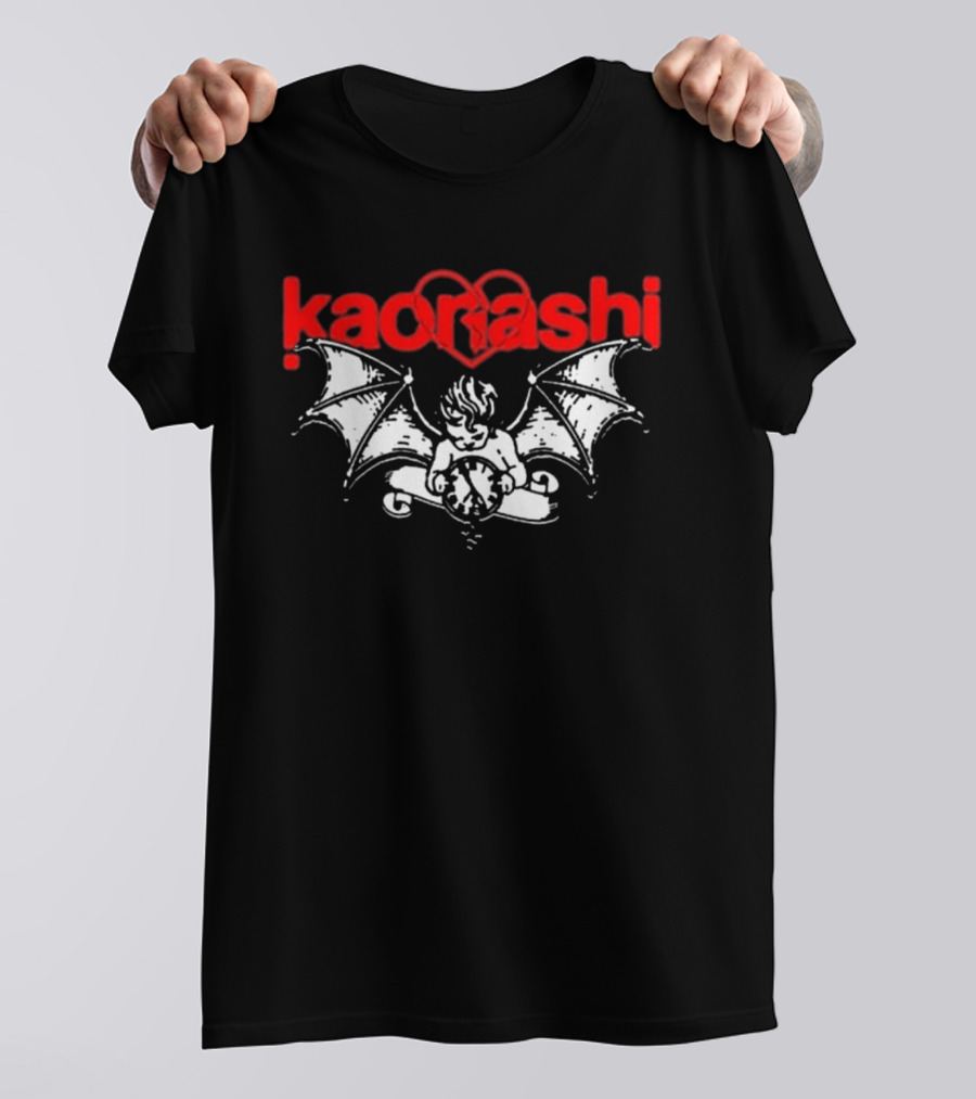 Kaonashi Heart Winged Baby T-Shirt