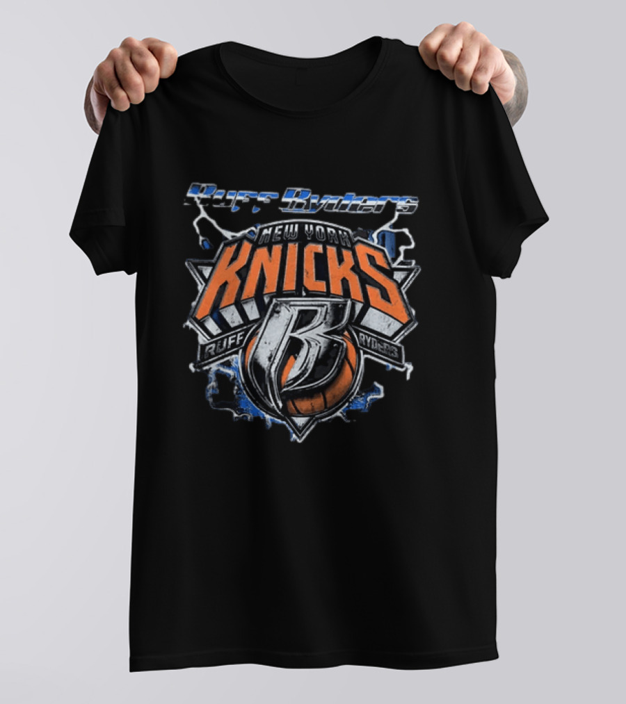 Ruff Ryders New York Knicks B Basketball Collaboration T-Shirt