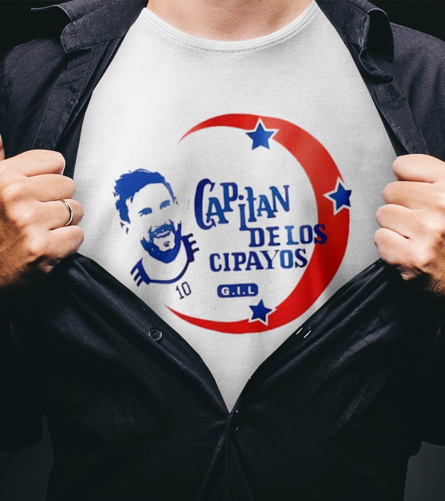 Capitan De Los Cipayos 10 Gelb T-Shirt