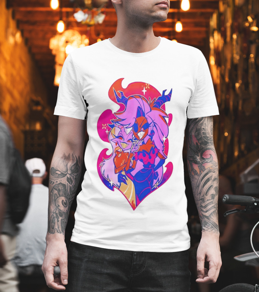 Mrs Mayberry And Martha Pride 2025 Vibrant Cartoon Duo With Pink And Purple Aesthetic T-Shirt
