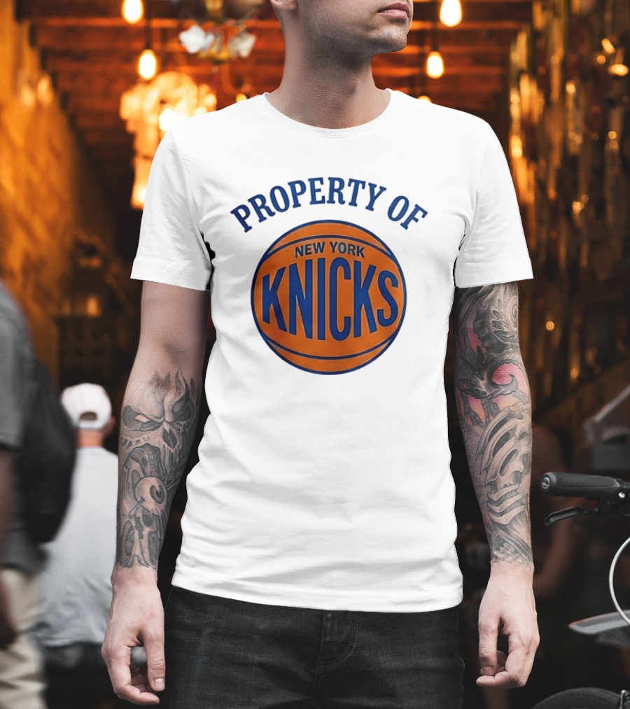Property Of New York Knicks Basketball T-Shirt
