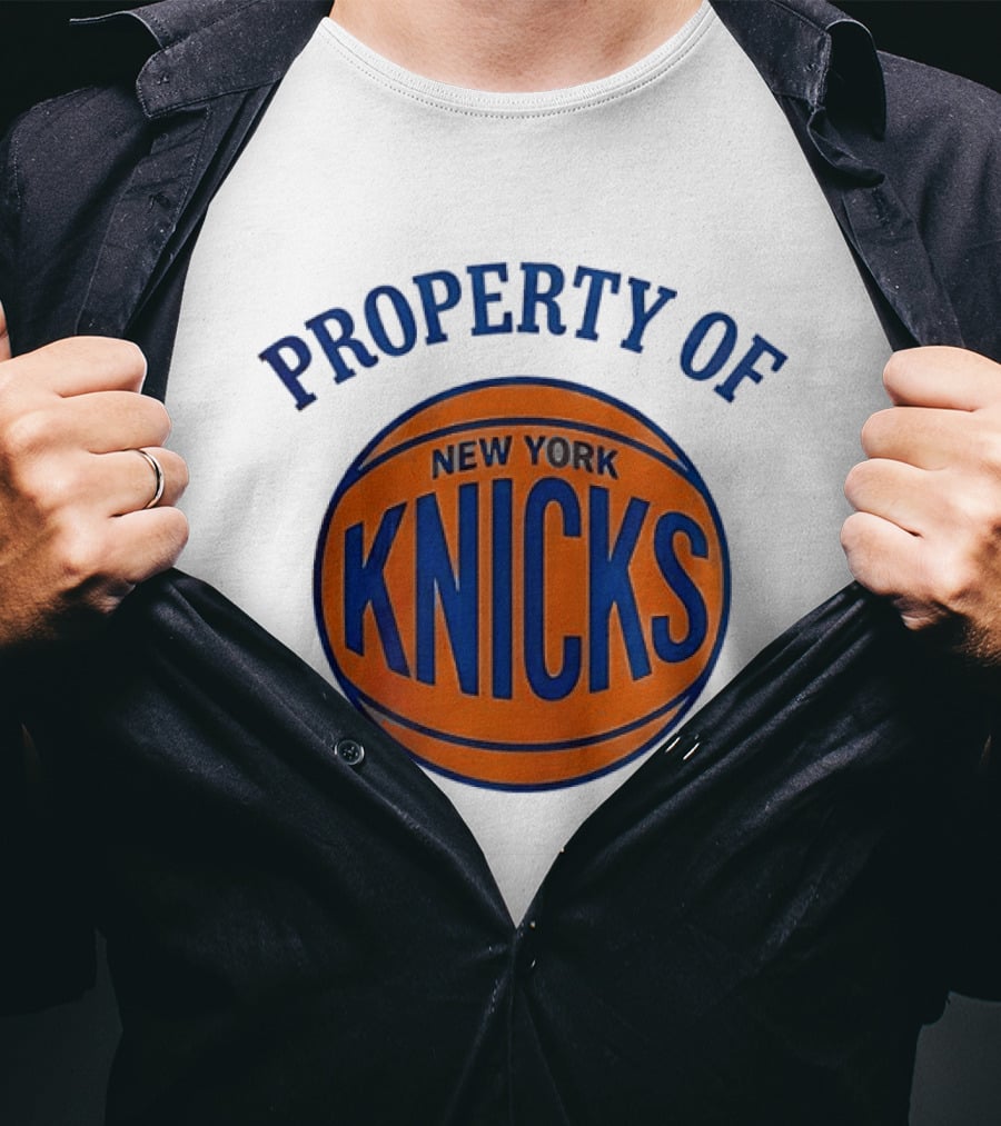 Property Of New York Knicks Basketball T-Shirt