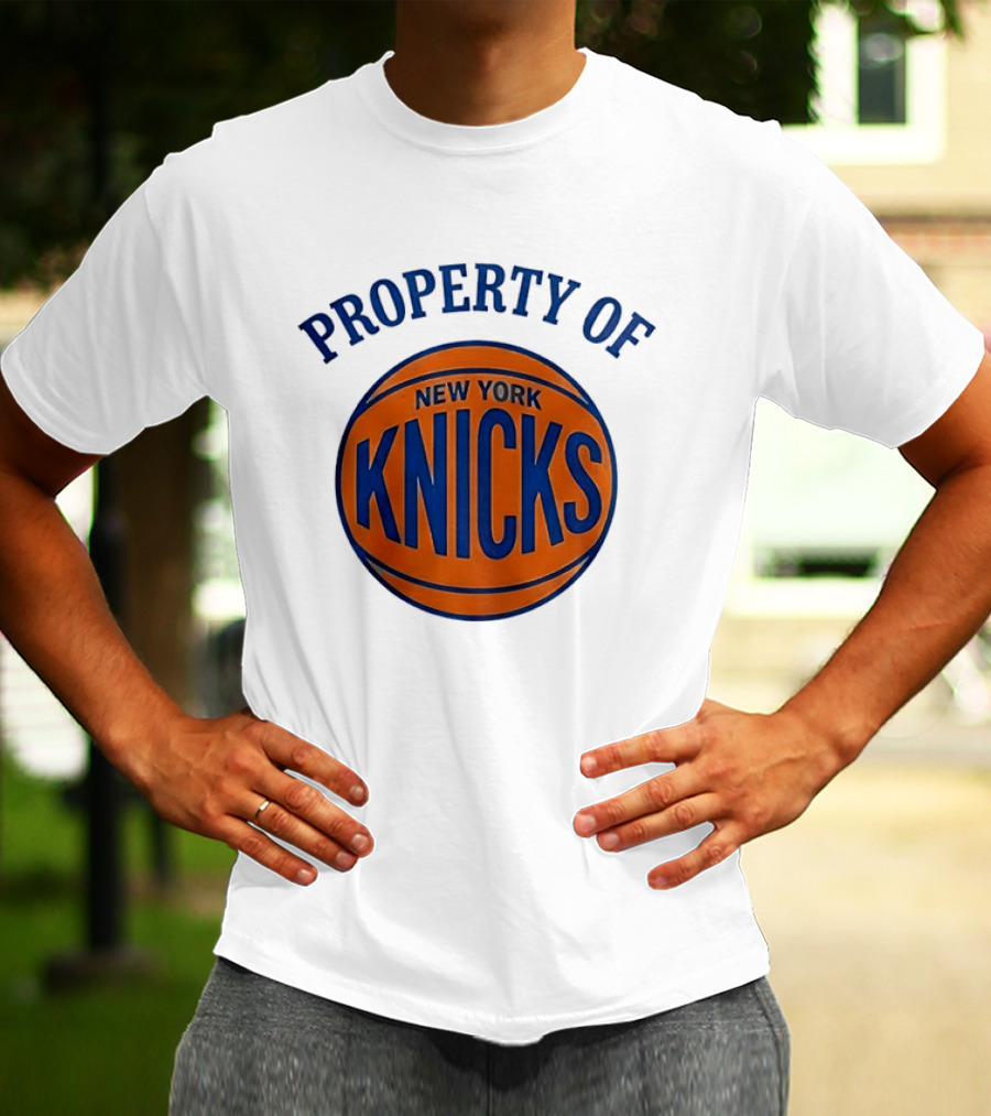 Property Of New York Knicks Basketball T-Shirt