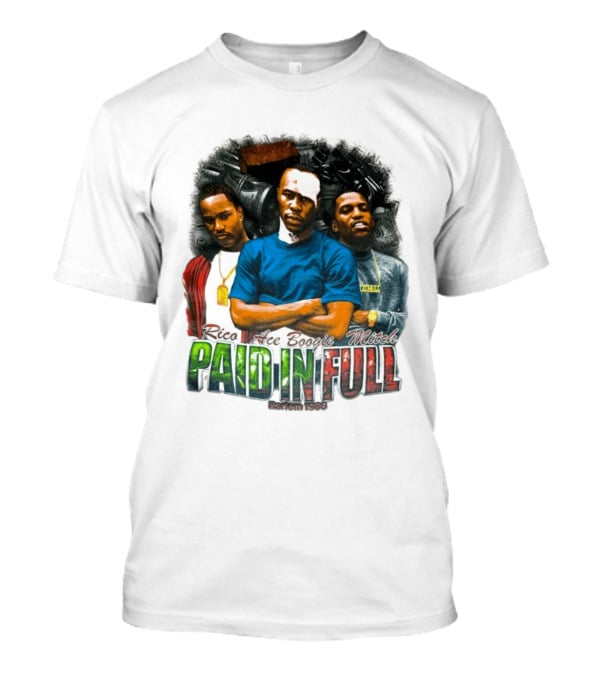 Rico Ace Boogie Mitch Paid In Full Harlem 1986 Iconic Movie T-Shirt