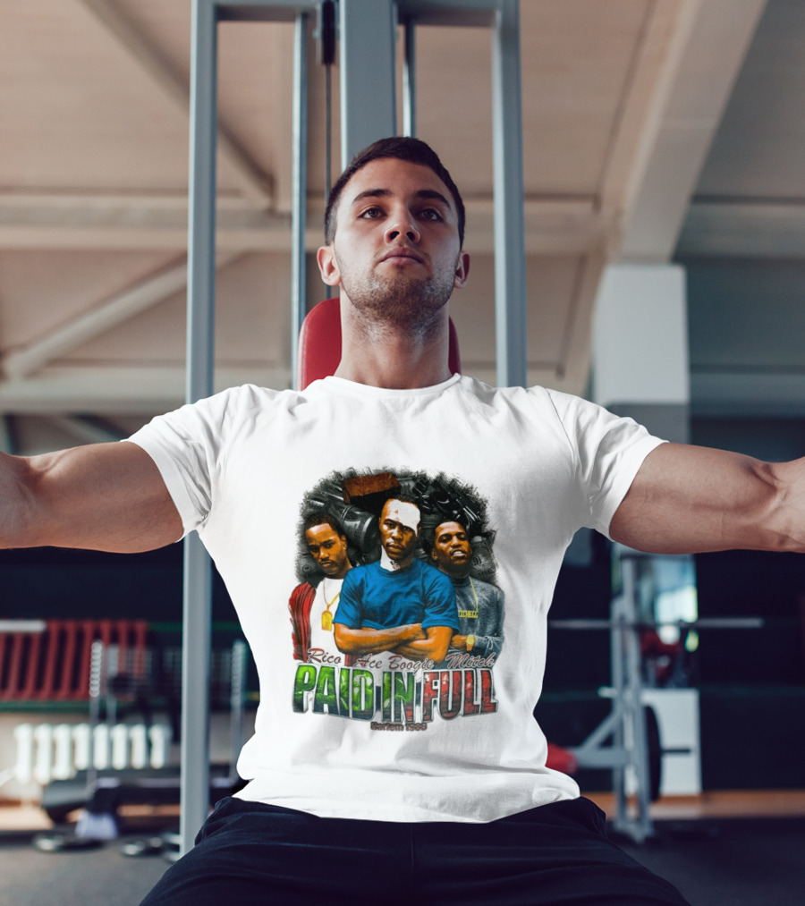 Rico Ace Boogie Mitch Paid In Full Harlem 1986 Iconic Movie T-Shirt