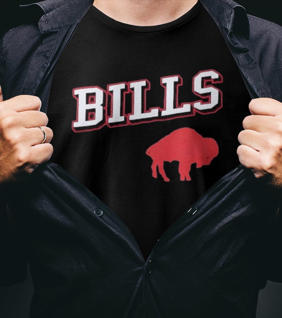 Buffalo Bills Black Training Camp Red Buffalo Bills T-Shirt