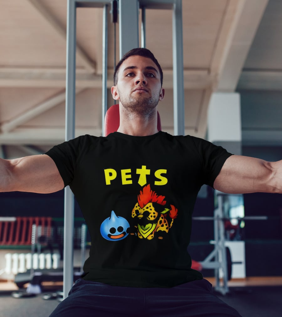 Dragon Quest Pets Slime And Great Sabrecat T-Shirt