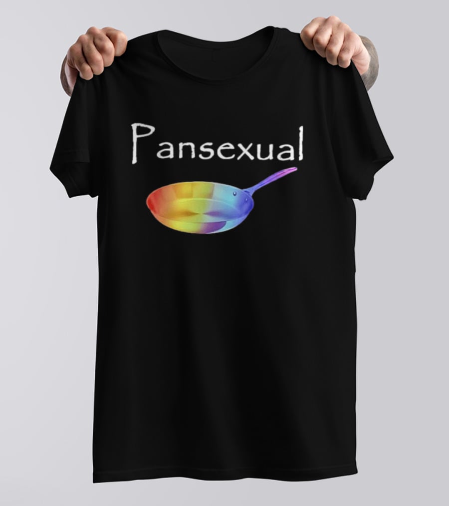 Pansexual Pan Rainbow Pride LGBTQIA Equality Colorful Identity Fun T-Shirt