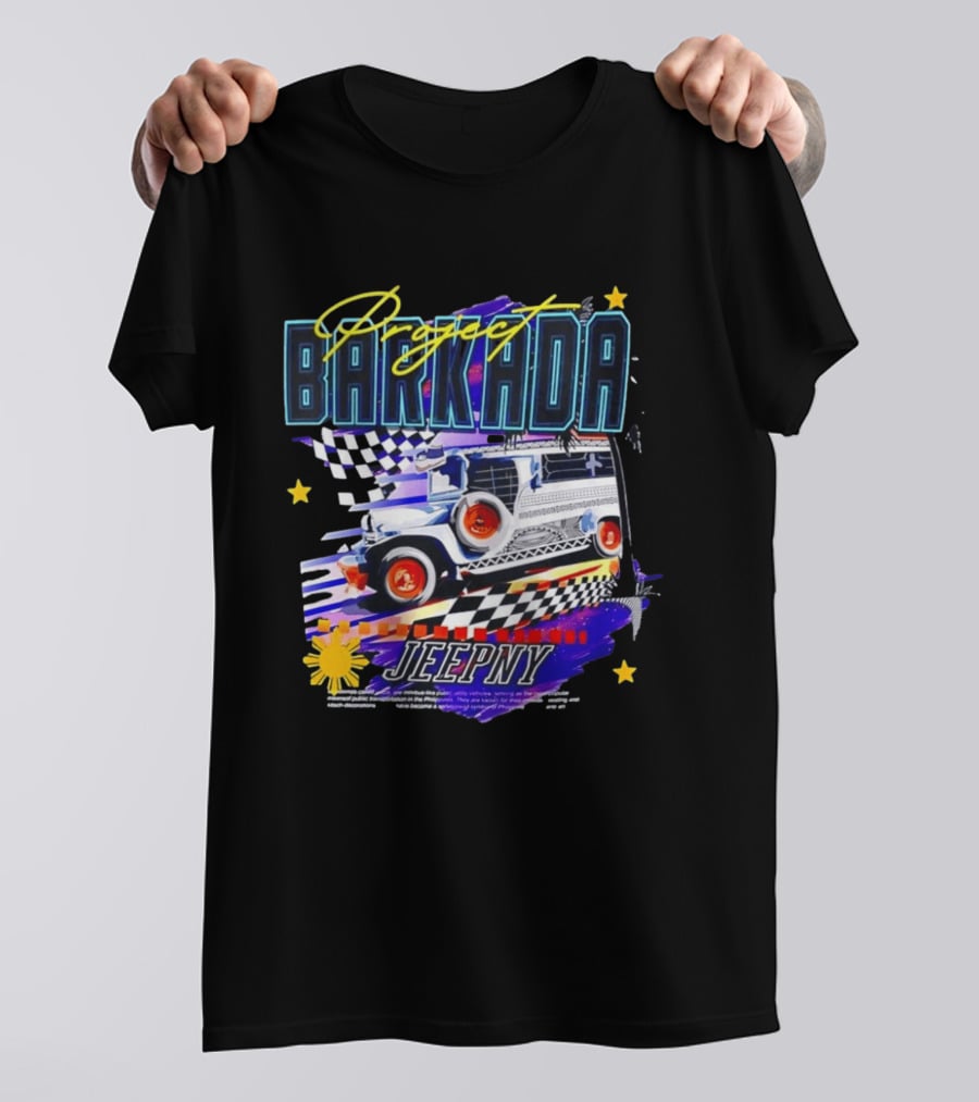 Project Barkada Jeepny Philippines Colorful Public Transport Culture T-Shirt