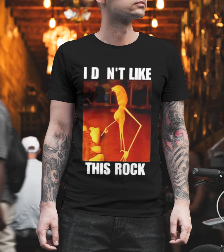 Salad Fingers I Don't Like This Rock Surreal Horror Meme T-Shirt