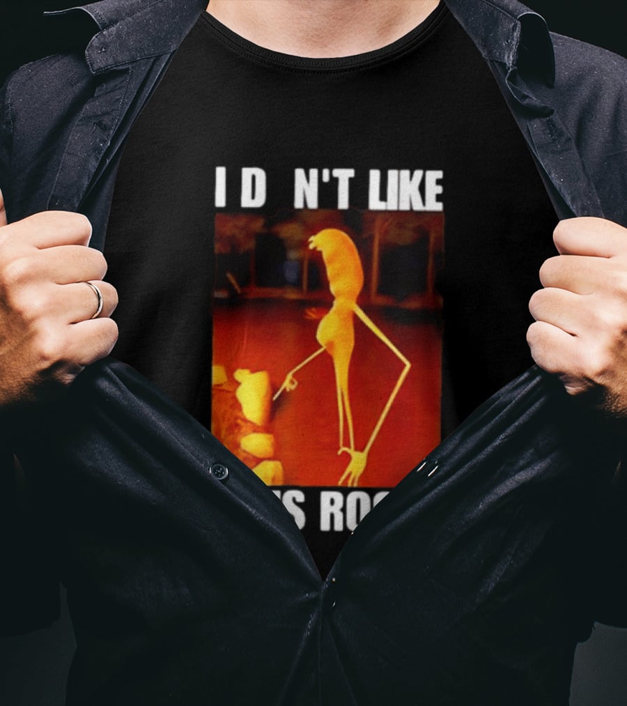 Salad Fingers I Don't Like This Rock Surreal Horror Meme T-Shirt
