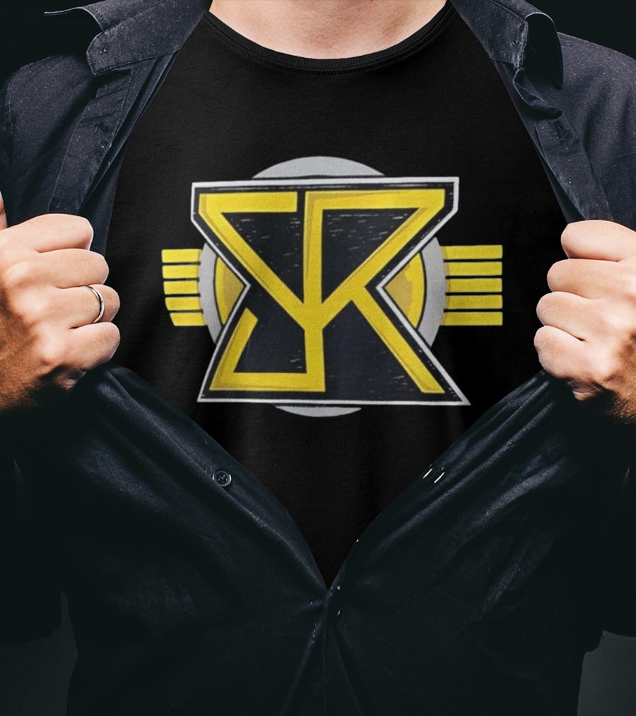 SR Yellow Gray T-Shirt