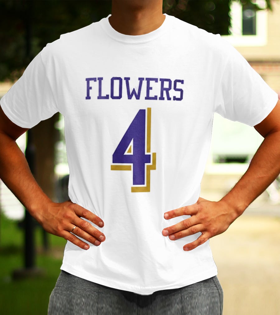 Orioles Zay Flowers 2026 Jersey Giveaway Number 4 T-Shirt