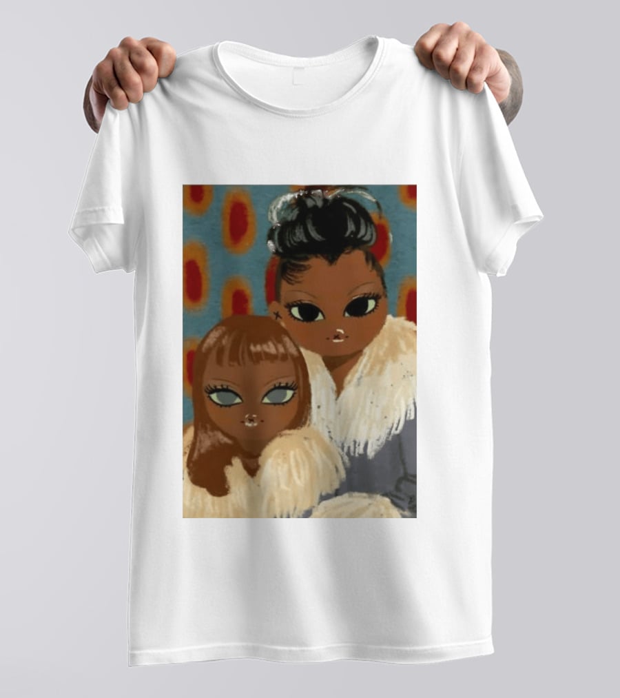 Bratz Dolls Cloe Yasmin Fashion Iconic Style Fur Outfits T-Shirt