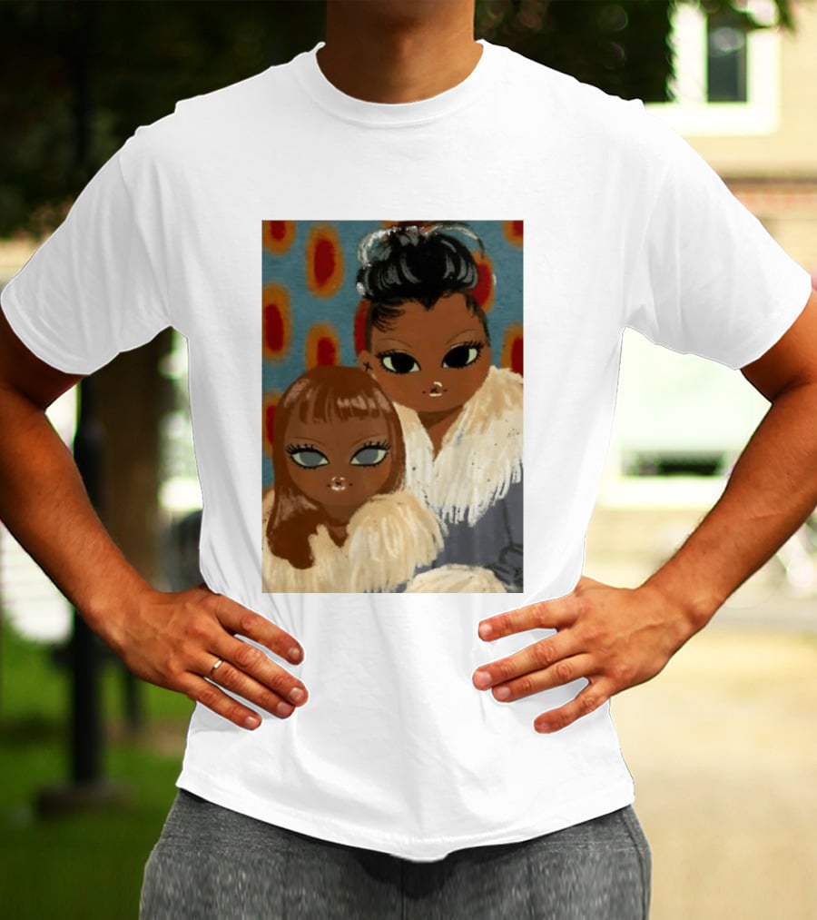 Bratz Dolls Cloe Yasmin Fashion Iconic Style Fur Outfits T-Shirt