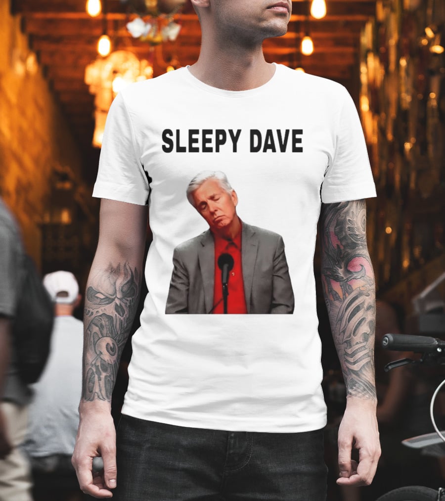 Sleepy Dave Dave Dombrowski Meme T-Shirt