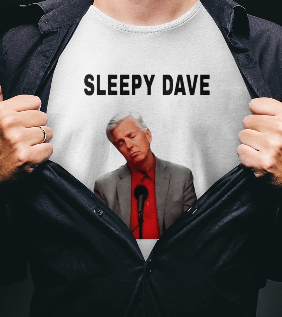Sleepy Dave Dave Dombrowski Meme T-Shirt