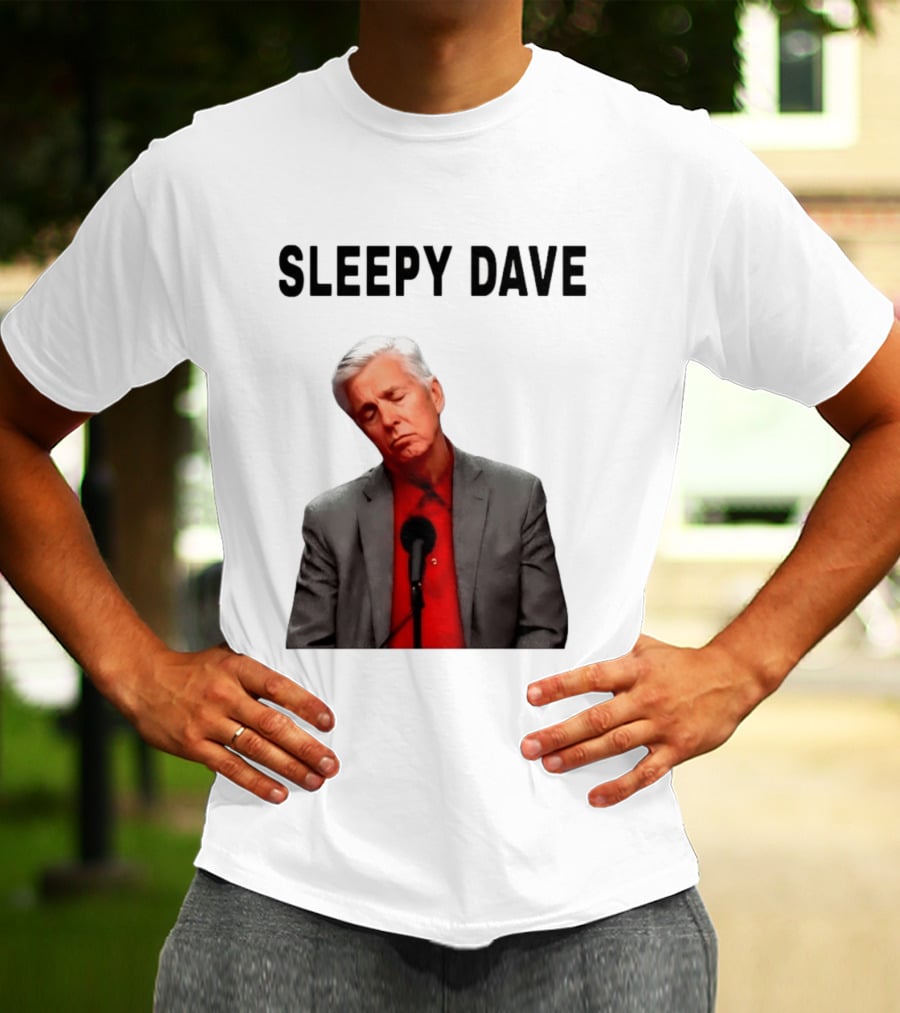 Sleepy Dave Dave Dombrowski Meme T-Shirt