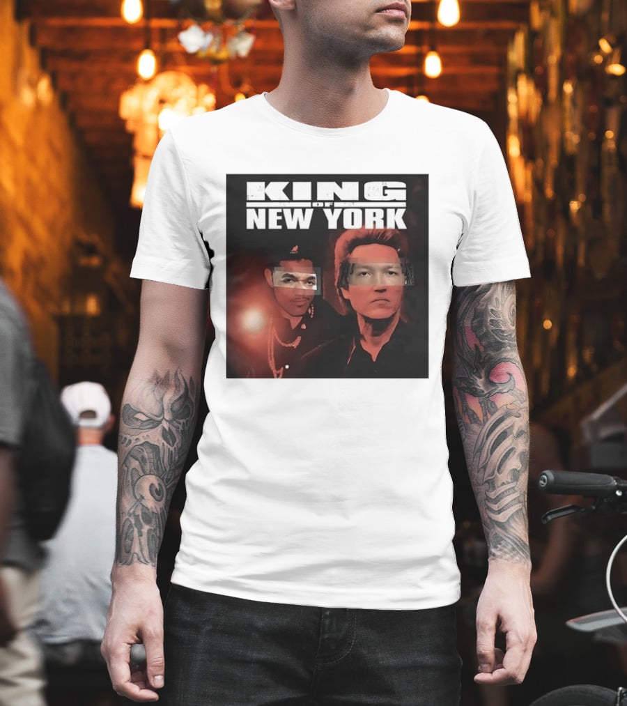 King Of New York Knicks Retro Movie T-Shirt