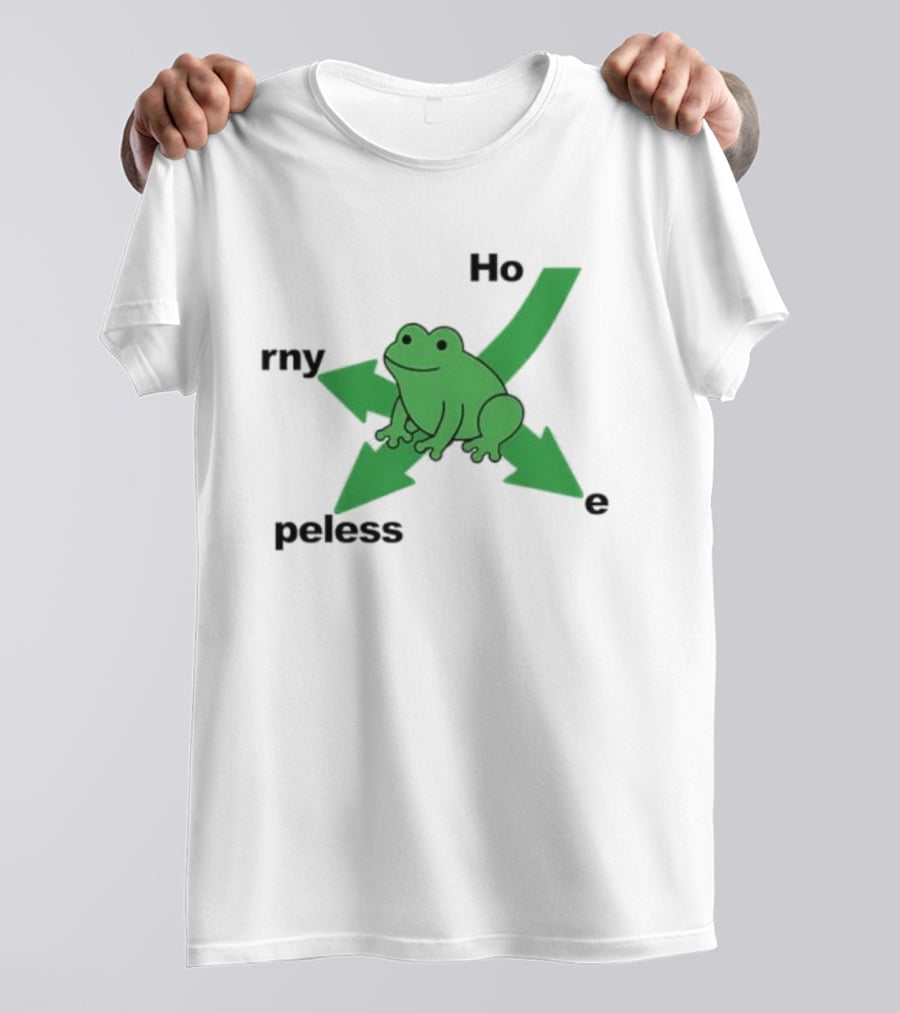 Ho Rn Y Peless Frog Directional E T-Shirt