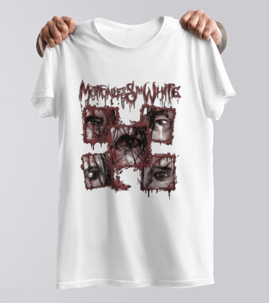 Motionless In White Bloodshot Eyes And Dripping Red 2026 T-Shirt