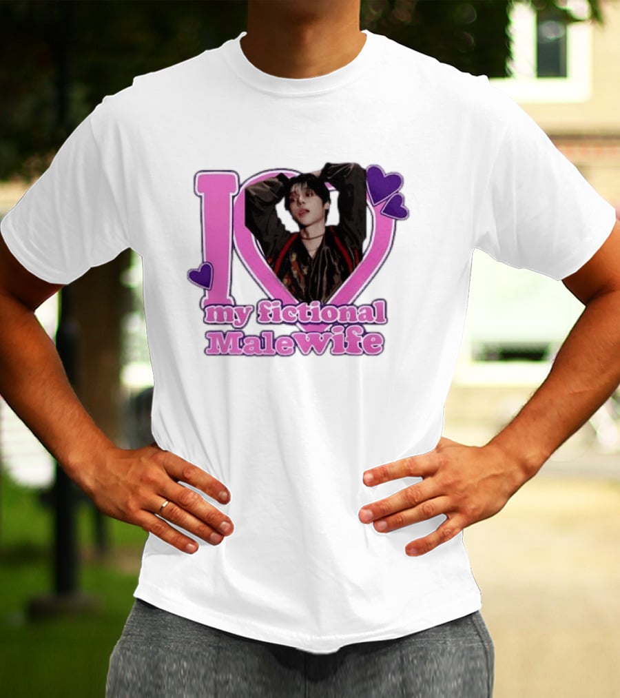 ENHYPEN Sunoo I Love My Fictional Malewife Fan T-Shirt