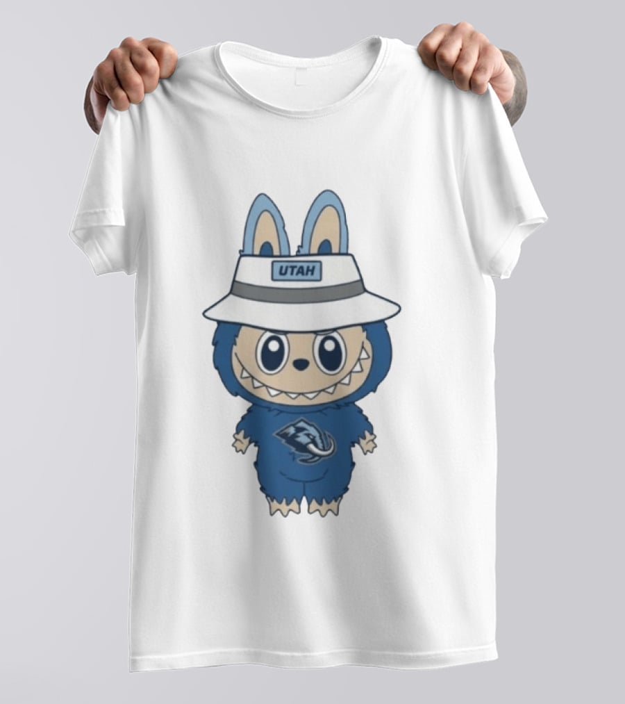Utah Mammoth Cute Furry Character With Hat T-Shirt