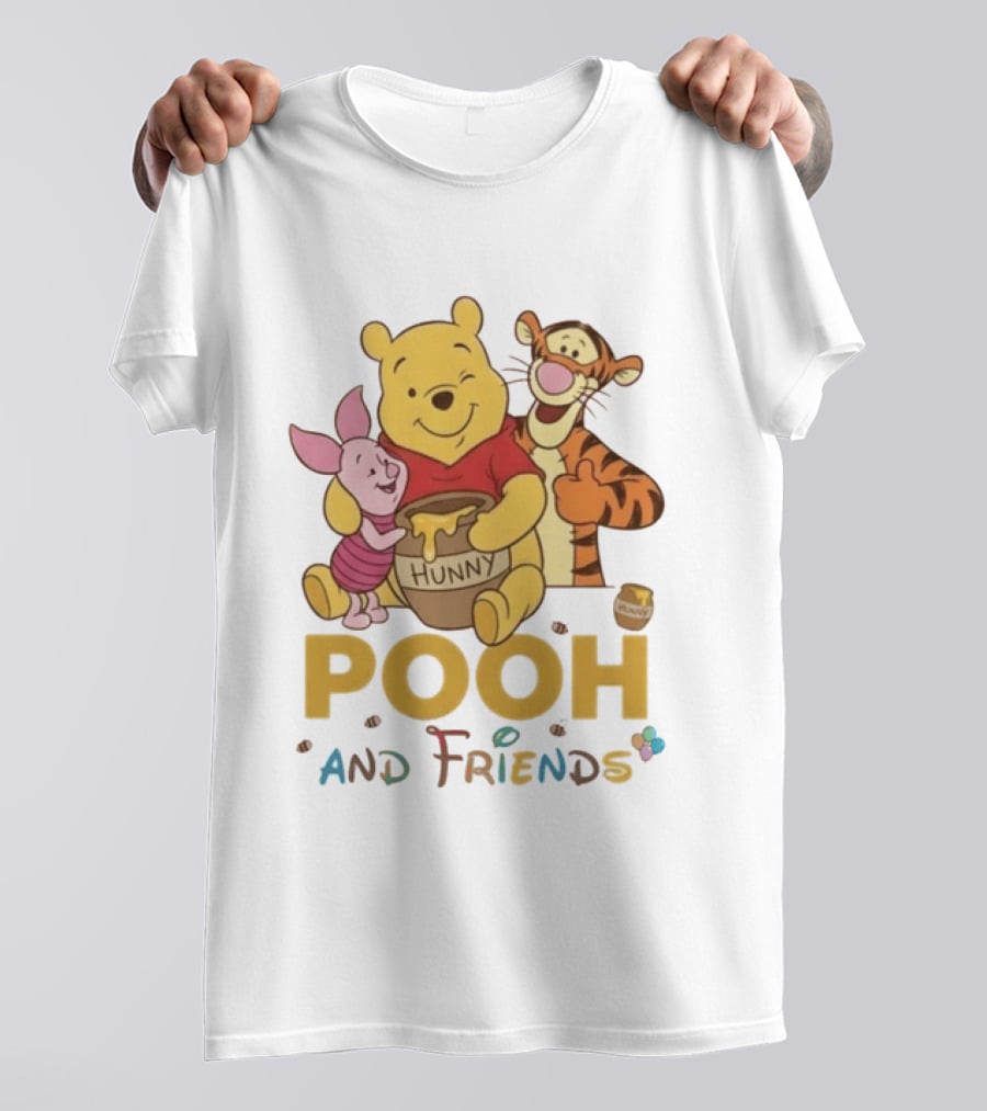 Pooh Hunny And Friends Piglet Tigger T-Shirt