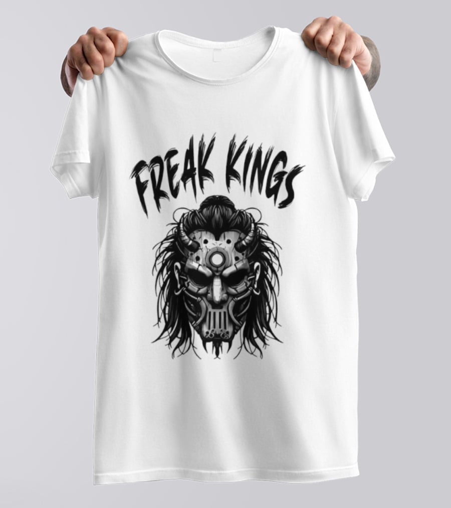Freak Kings Skull Mask Design Wyatt Russell T-Shirt