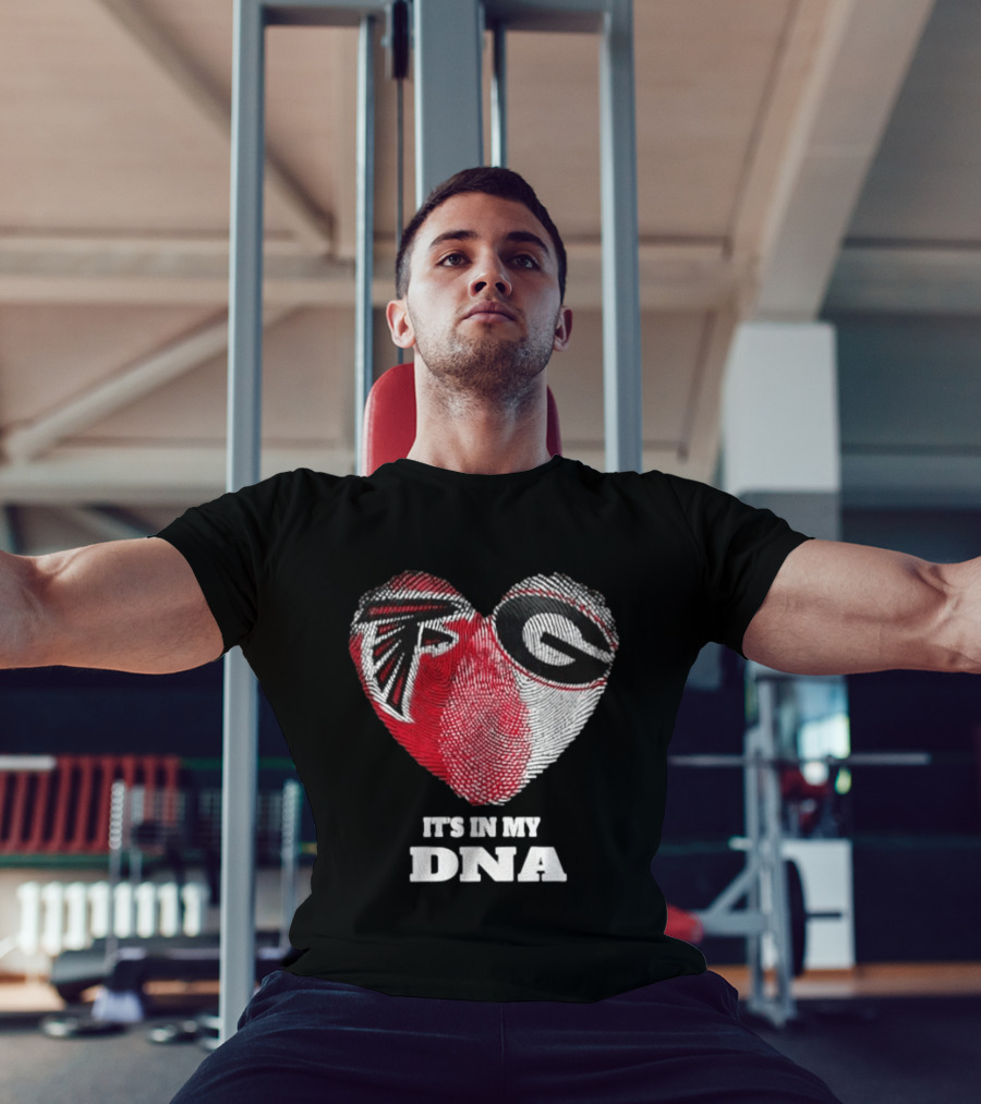 Atlanta Falcons Georgia Bulldogs It's In My DNA T-Shirt