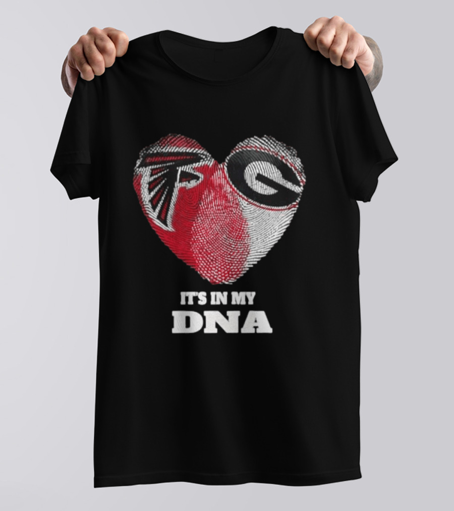 Atlanta Falcons Georgia Bulldogs It's In My DNA T-Shirt