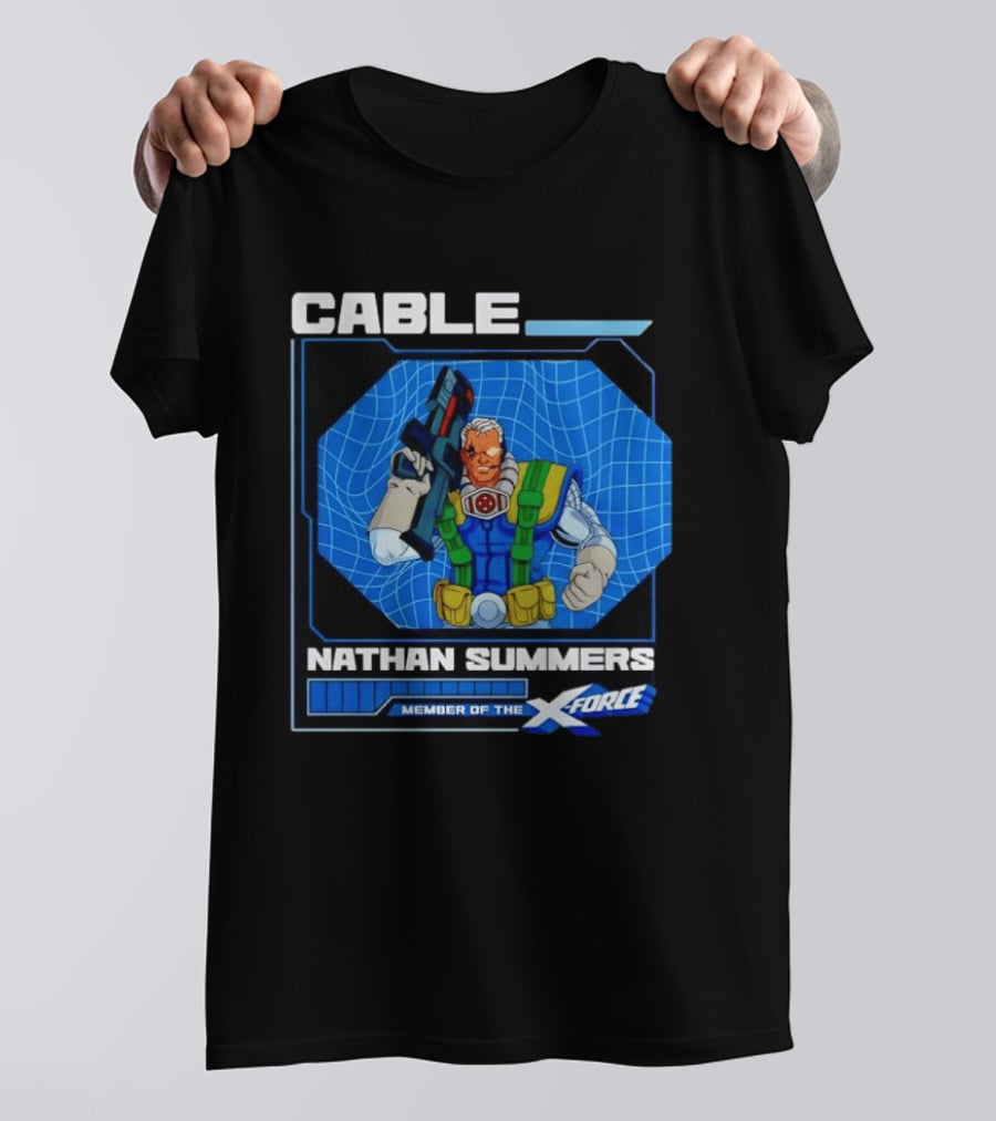 Cable Nathan Summers Member Of The X Force Marvel Comics T-Shirt