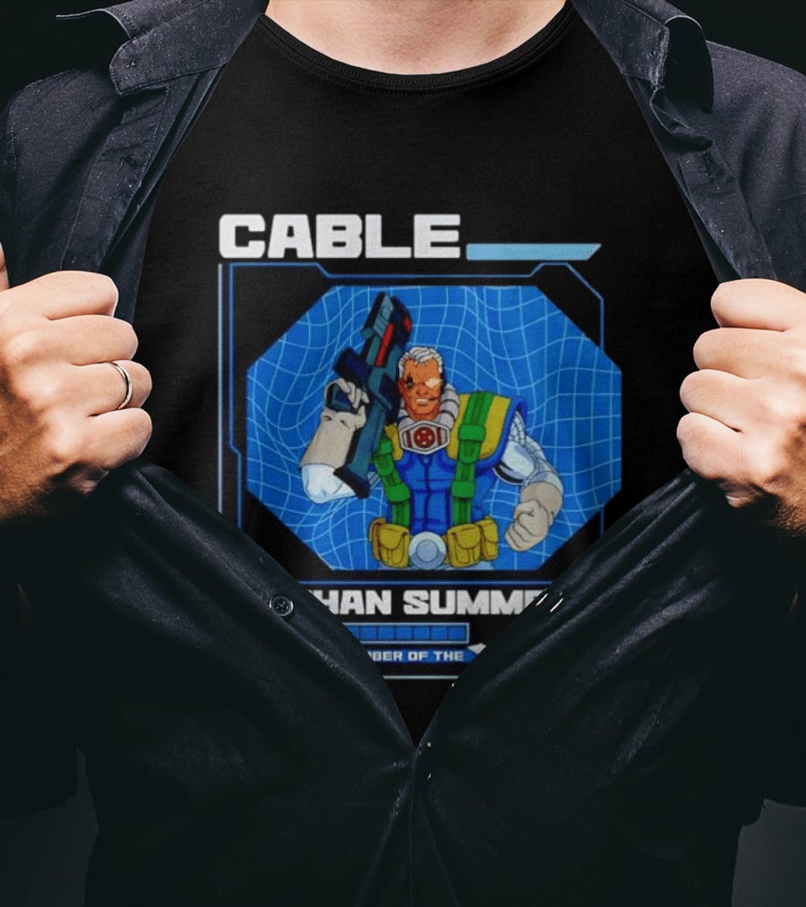 Cable Nathan Summers Member Of The X Force Marvel Comics T-Shirt