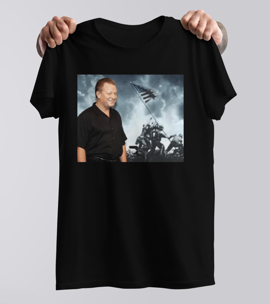 James Bradley Flags Of Our Fathers Iconic Image T-Shirt