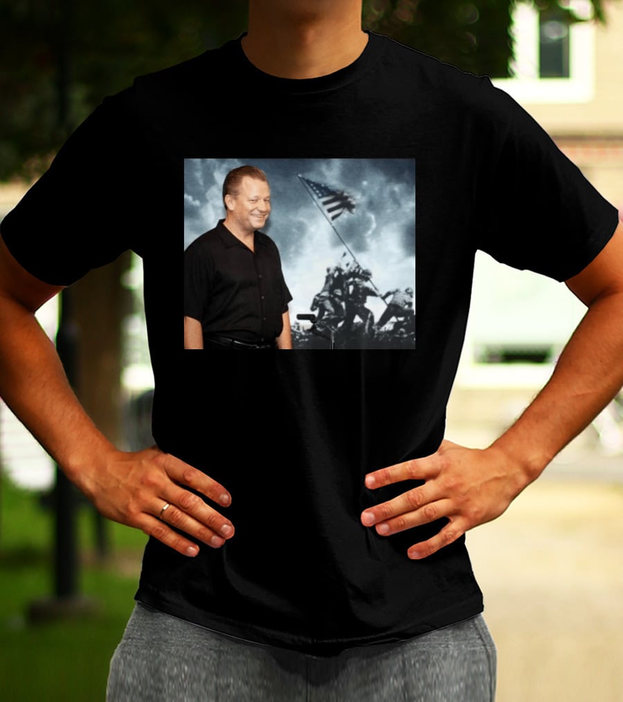James Bradley Flags Of Our Fathers Iconic Image T-Shirt