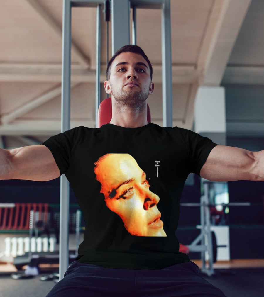 Katy Perry It Burn Music Artist Singer Celebrity Fiery Face T-Shirt