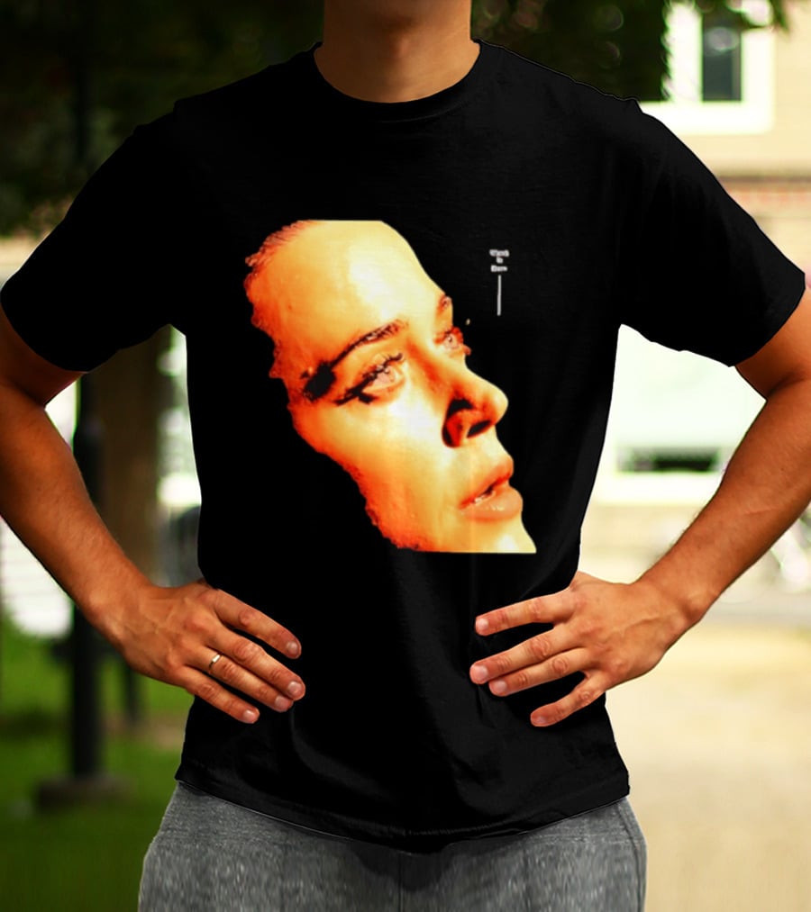 Katy Perry It Burn Music Artist Singer Celebrity Fiery Face T-Shirt